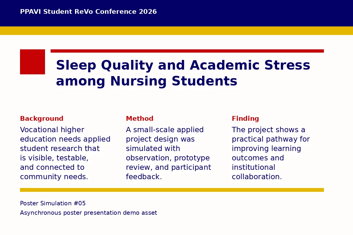 Sleep Quality and Academic Stress among Nursing Students