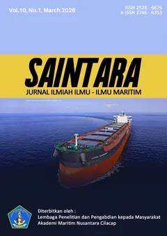 Saintara : Jurnal Ilmiah Ilmu-Ilmu Maritim
